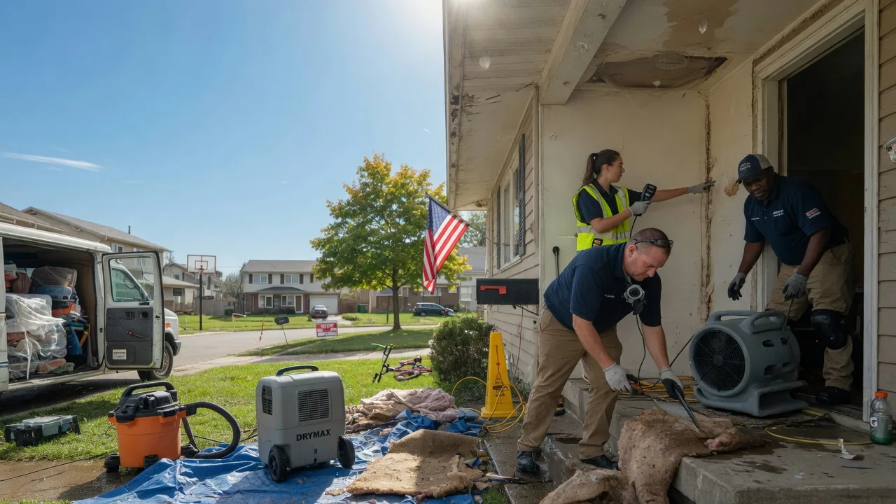 Water Damage Restoration in Vicksburg, MS near me